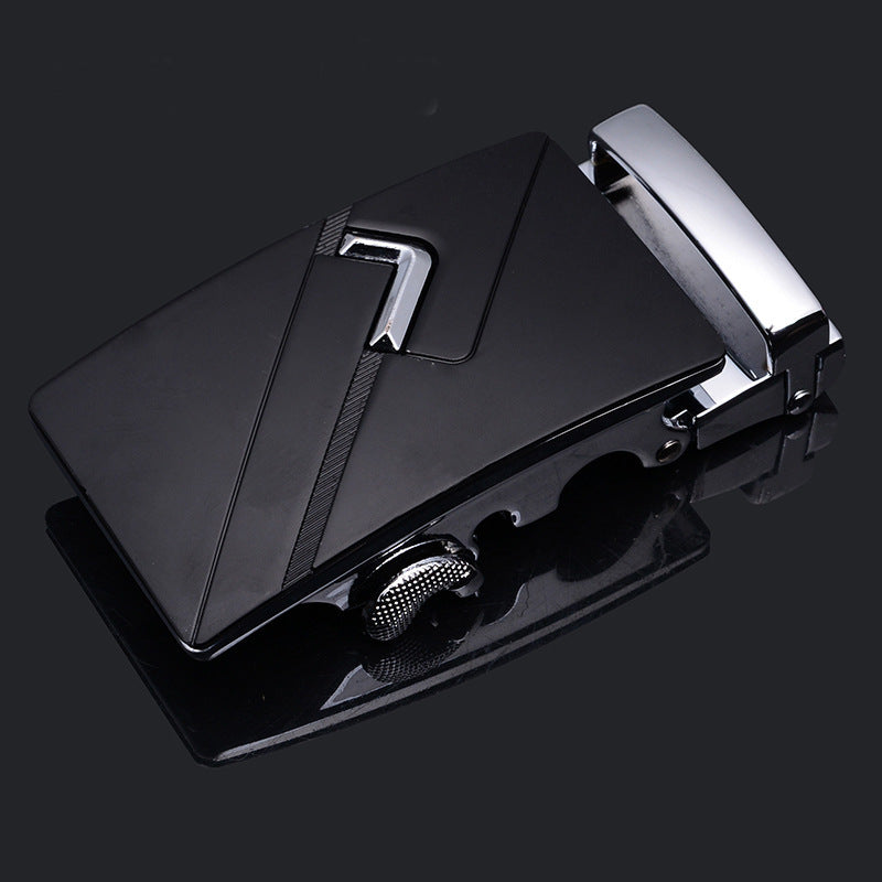 Men's automatic buckle alloy metal buckle
