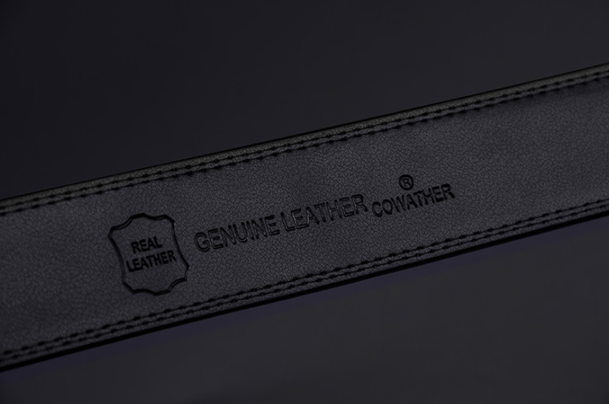 Male pin buckle belt