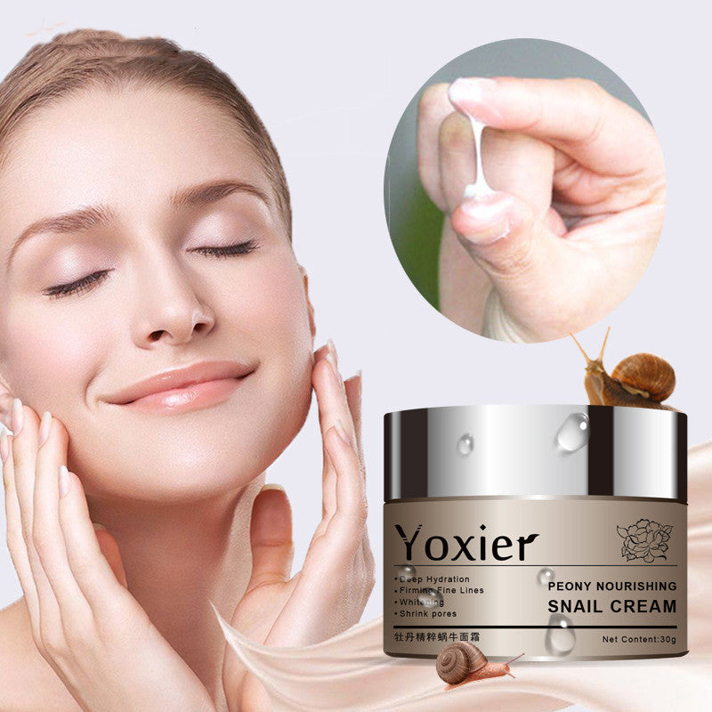 YOXIER Snail Cream for nourishing smooth anti wrinkle skin firming cream