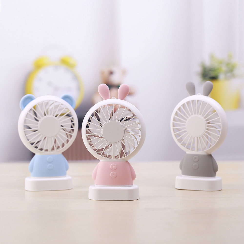 Creative small fan rechargeable mini fan