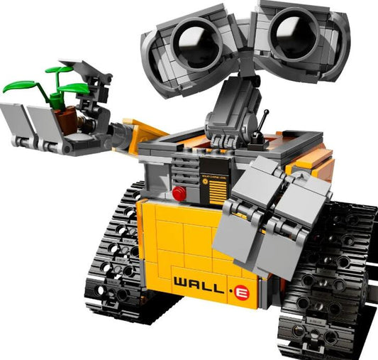 Wally robot boy puzzle assembly model building block toy