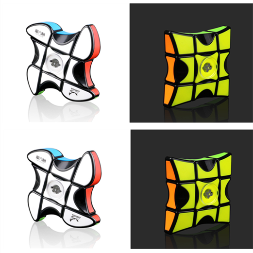 Rotating Fingertip Gyro Rubik's Cube 5.8cm Finger Decompression Toy