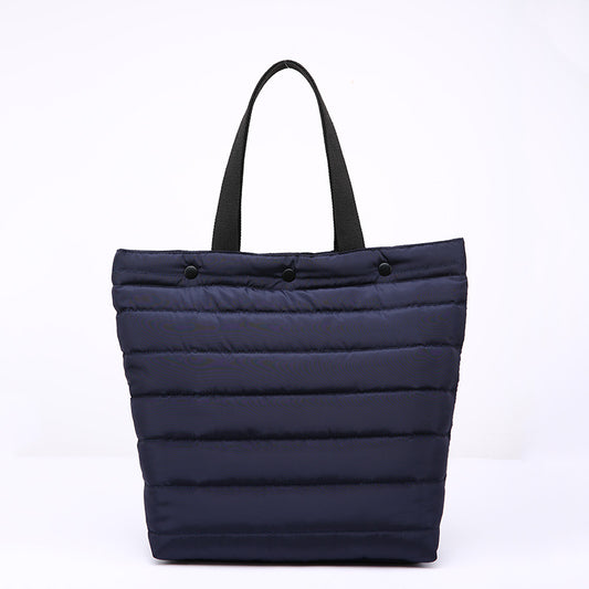 Korean Fashion Down Space Cotton Waterproof Big Bag