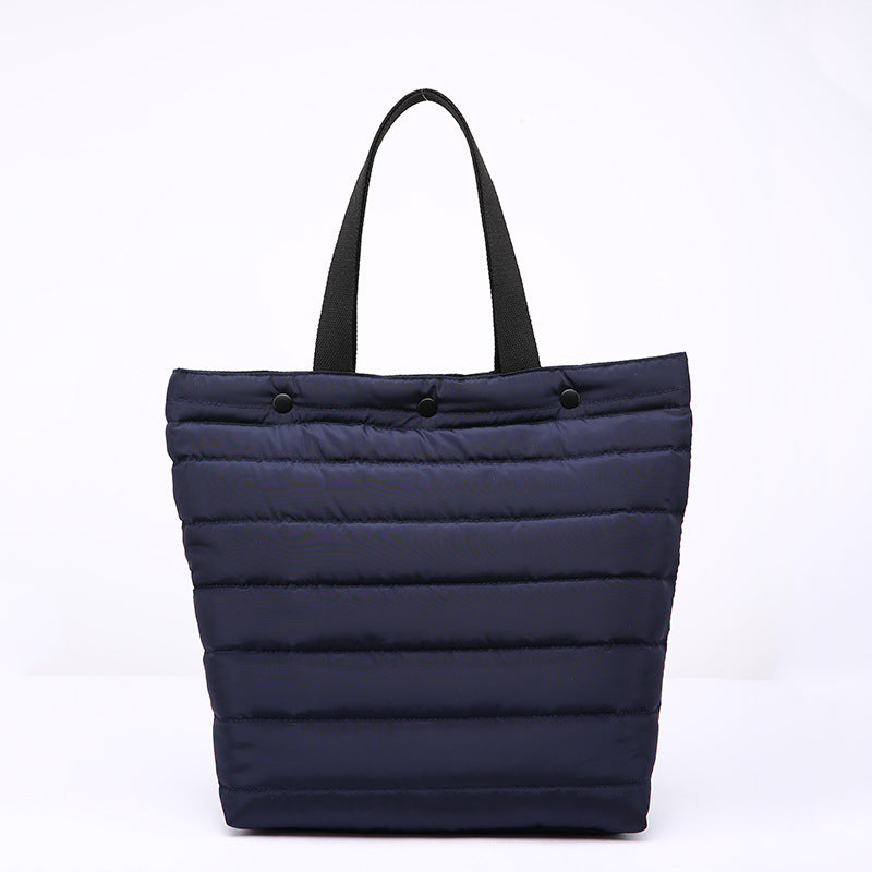 Korean Fashion Down Space Cotton Waterproof Big Bag