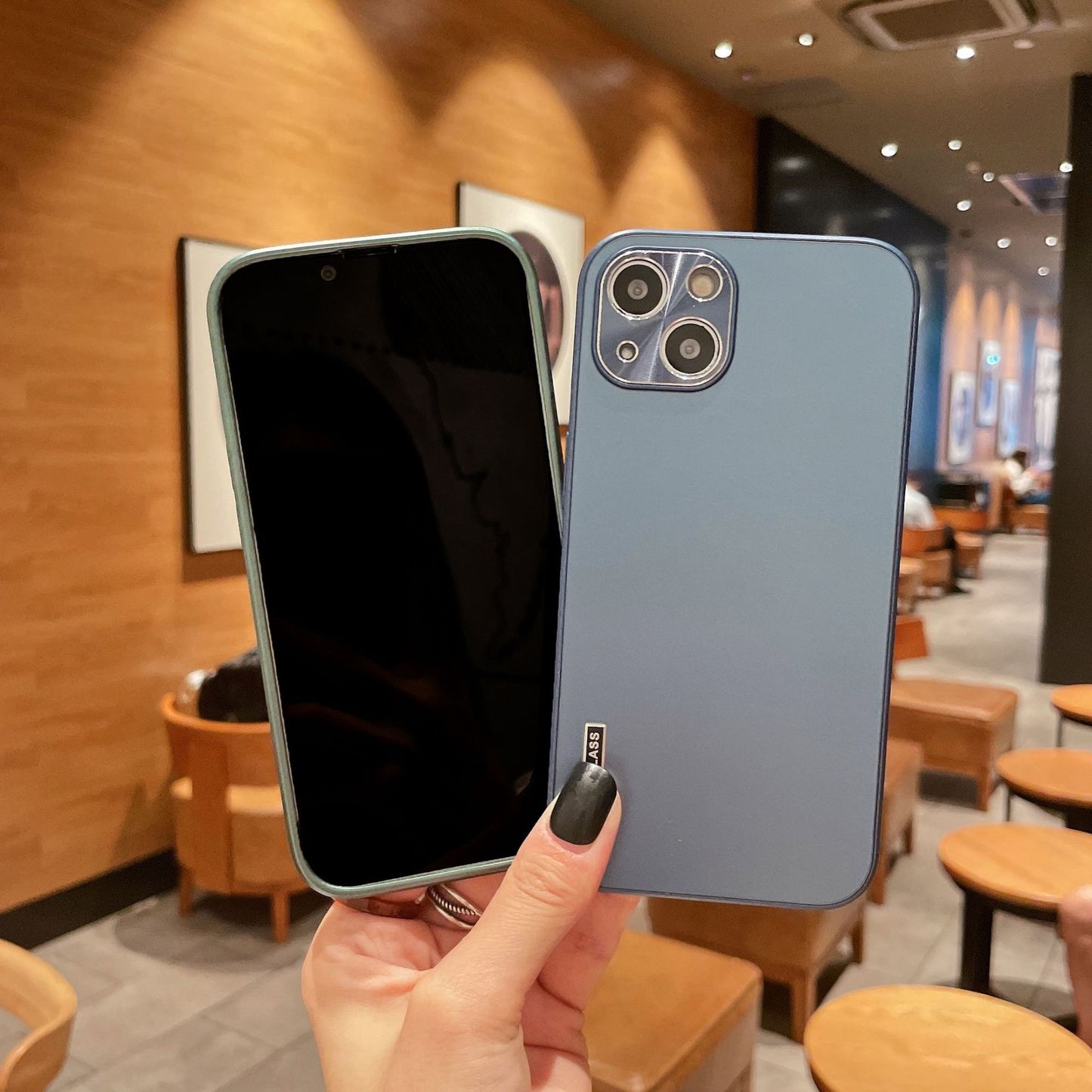 Frosted Glass XSmax Fine Hole Protective Sleeve