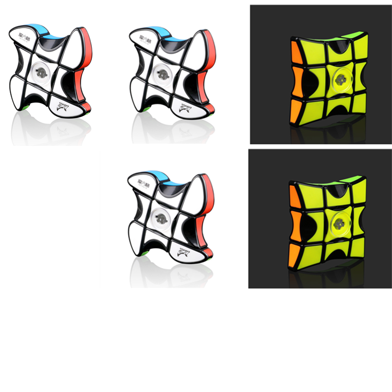 Rotating Fingertip Gyro Rubik's Cube 5.8cm Finger Decompression Toy