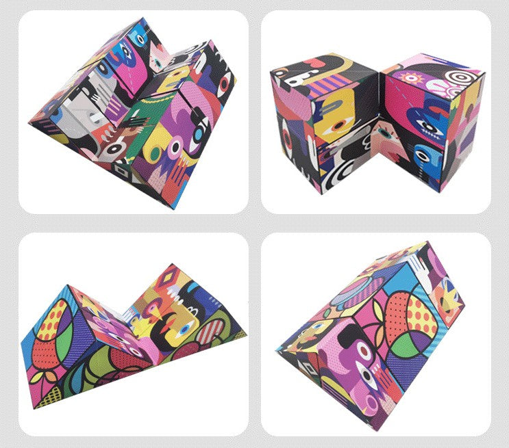 Three Dimensional Infinite Magic Cube Geometry