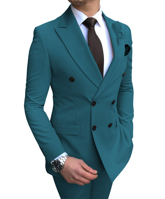 Suit Men's Two-piece Groomsmen Costume Wedding