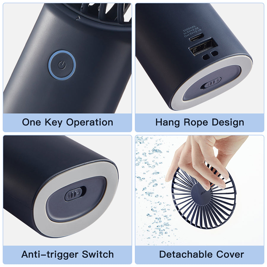 Ultra-quiet Small Fan Mini Portable Handheld Fan
