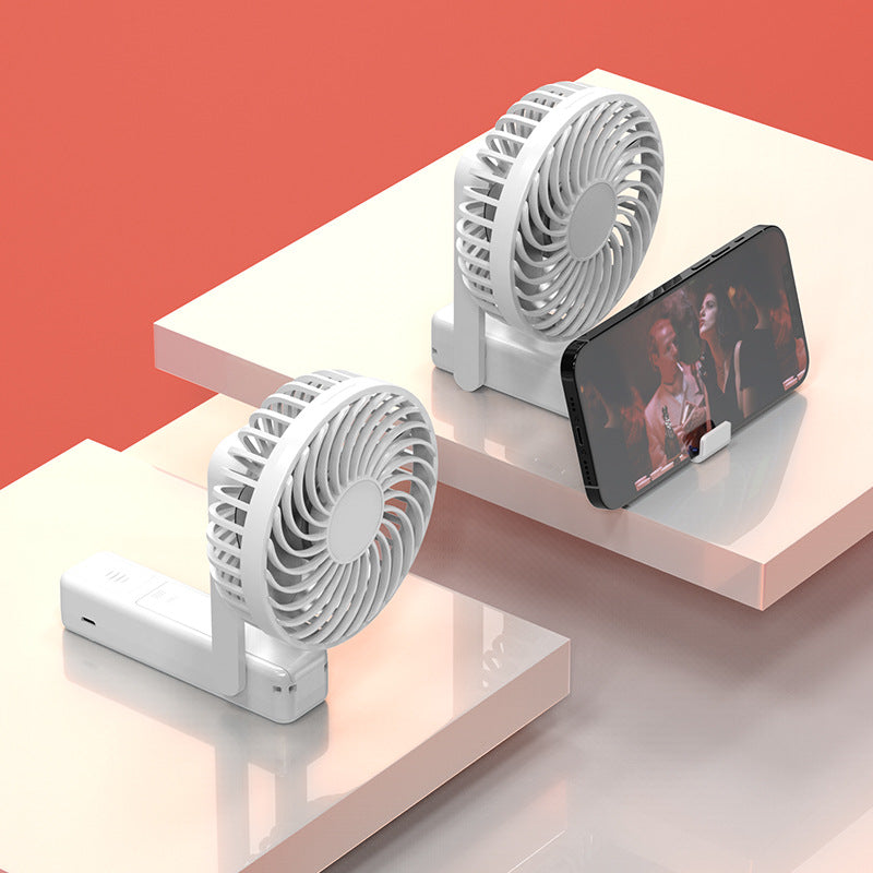 New Mini Folding Hanging Neck Fan With USB Charging