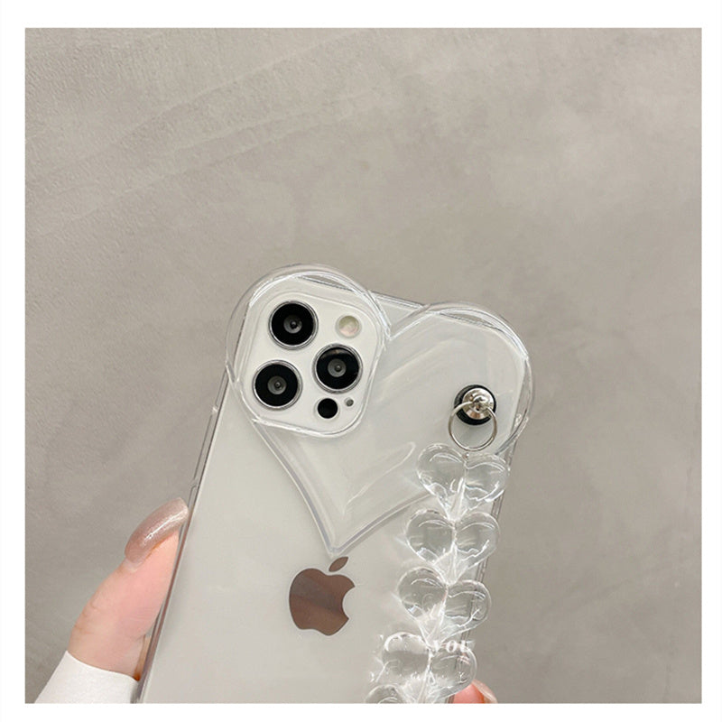 Transparent Love Bracelet Phone Case