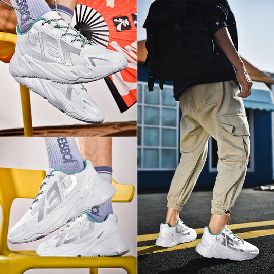 Men Shoes Net Red 730 Coconut Shoes Reflective Casual Sports Running Men