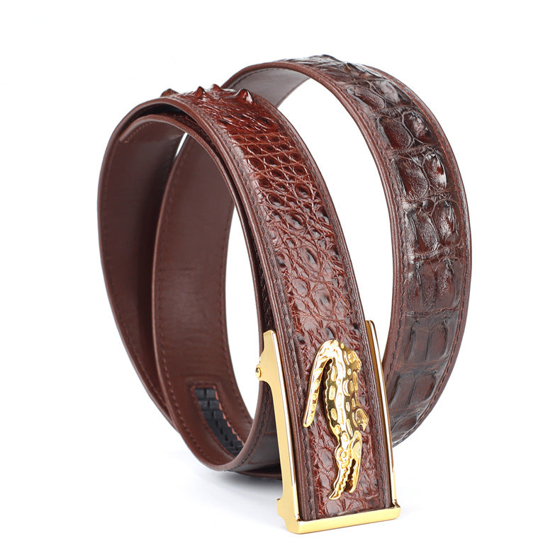Men's Leather Bone Body Casual  Men's Belt