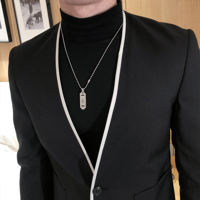 Trendy Casual Small Suit Autumn Plaid Jacket