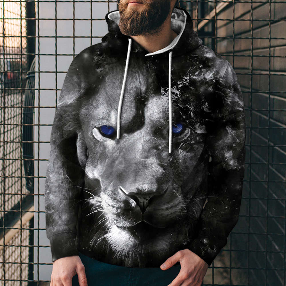3D Digital Printing Sports Hoodie Sweatshirt