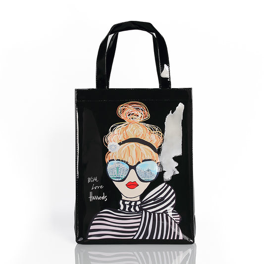 Cartoon PVC Fashion Tote Shopping Bag Storage Bag