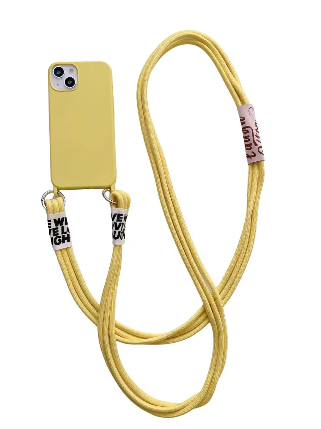 Diagonal Lanyard Soft Strap Hanging Neck Silicone Phone Case