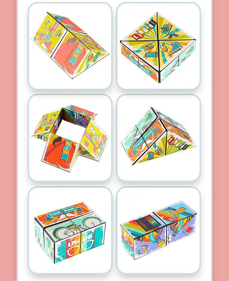 Three Dimensional Infinite Magic Cube Geometry